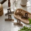 Леопардовая булавка для волос тубы с 18 см меховым покрытием details Picture